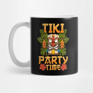 Adorable & Cute Tiki Party Time Island Luau Mug